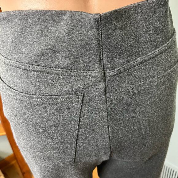 Soft Surroundings Knit Leggings PM Ankle Length Soft Comfortable Straight Leg - Picture 4 of 6